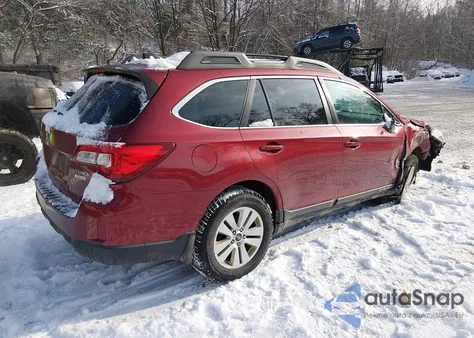 2016 Subaru Outback 2.5I Premium z USA, uszkodzony, nr VIN 4S4BSACC1G3356122